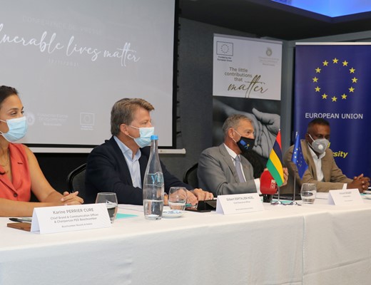 La Fondation Espoir Développement Beachcomber et l’UE lancent le projet Vulnerable Lives Matter